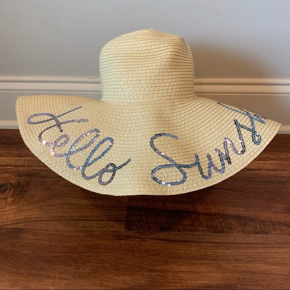 Chatties Floppy Sun Hat Hello Sunshine - Picture 1 of 11